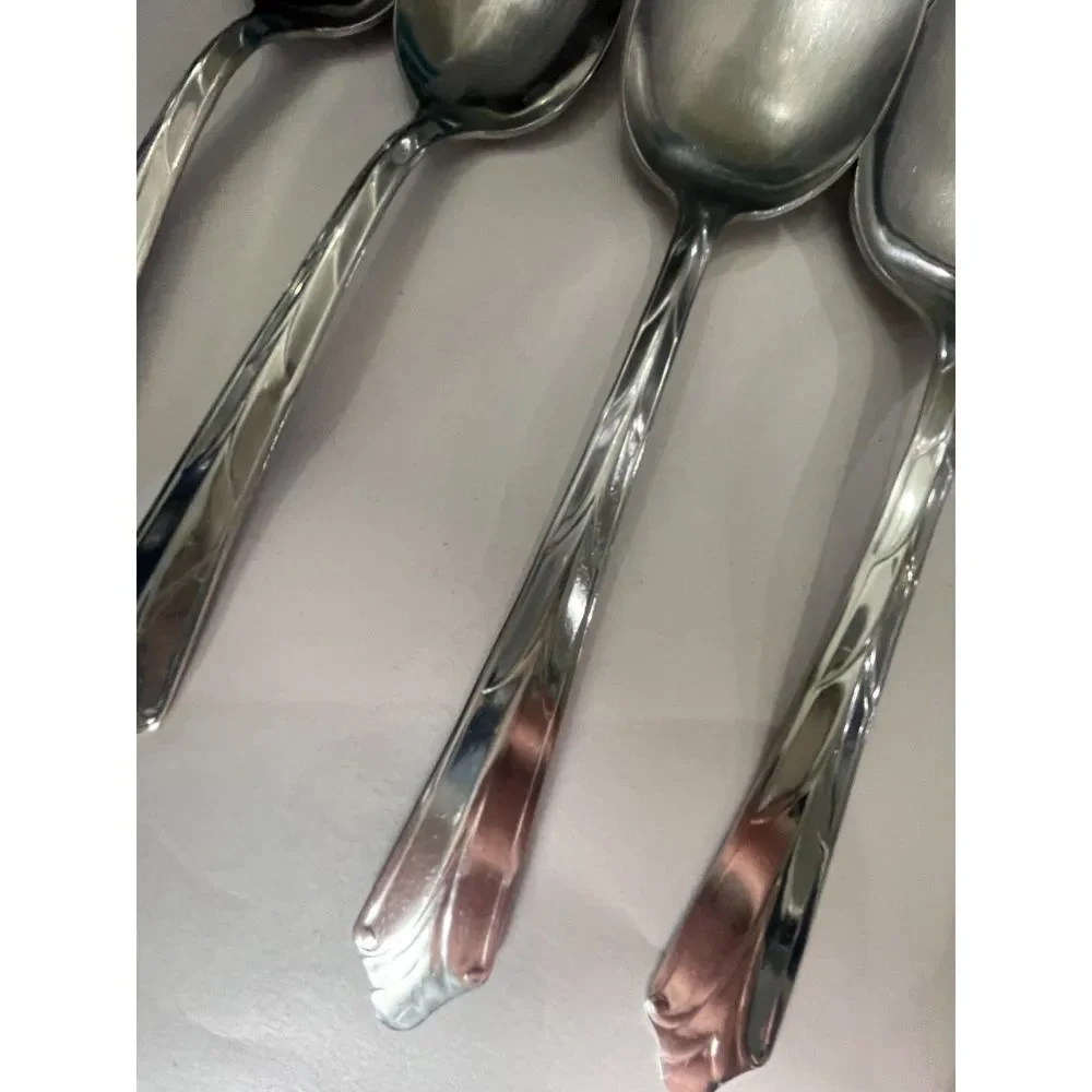 5 pieces of‎ Flatware - Kenilworth (Stainless) By Ekco Silver (Replacements)